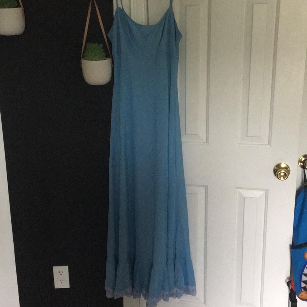 Light blue vintage dress